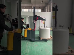 অটোমেটিক ইলেকট্রিক ব্যাটারি চালিত রোল কাগজ প্লাস্টিক ফিল্ম রোল লিফটার সহজ অপারেটিং কাগজ রোল Fo