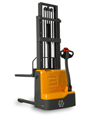 1600 Kg 1.6 Ton 3 Meters Electric Pallet Stacker Full Electric Walkie Stacker With Curtis Controller