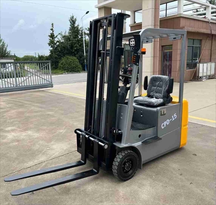 2 Tons 3 Meters 4.5 Meters 3 Wheel Electric Forklift With CE Certificate