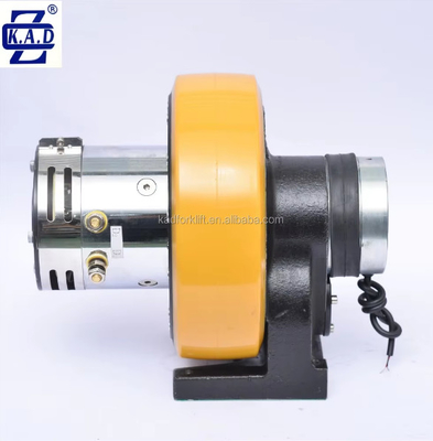0.75kw Battery Voltage 24V DC Permanent Magnet Brushed Motor Drive Wheel Assembly Motor