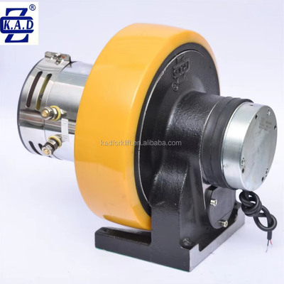 0.75kw Battery Voltage 24V DC Permanent Magnet Brushed Motor Drive Wheel Assembly Motor