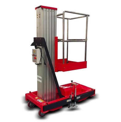 26.25ft 32.81ft 287lbs Aluminum Alloy Mobile Lift Platform With Wheel For Man Standing