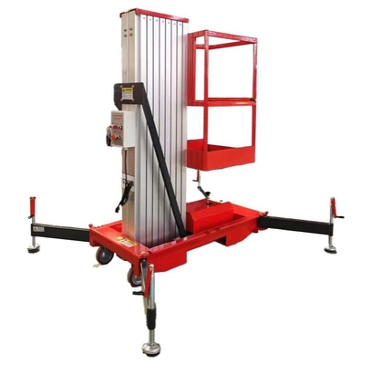 26.25ft 32.81ft 287lbs Aluminum Alloy Mobile Lift Platform With Wheel For Man Standing