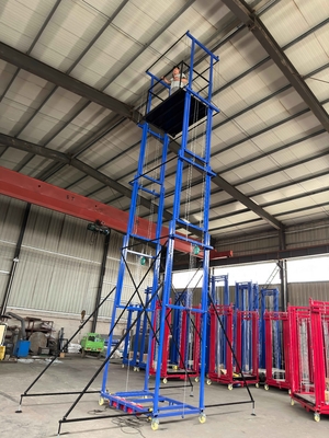2-12m 500kg Electric Mobile Scaffolding Foldable Portable Remote Control Lifting Platform For Work