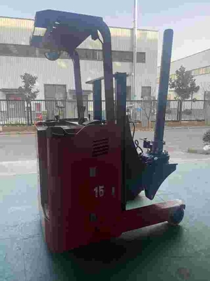 Prevent Damage To Paper Rolls Paper Roll Stacker 1 Ton / 2 Ton Electric Forklift Stacker With Mandrel