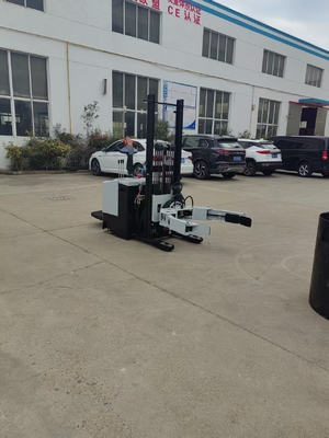 Electric Paper Roll Stacker With 90-360 Degree Rotation And 200-1250mm Clamp Adjustment