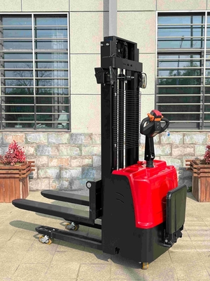 Double Lift Electric Pallet Stacker 1 Ton 1000kg 1.5 Tons 1500kg Ride On