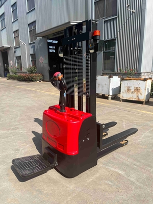 Double Lift Electric Pallet Stacker 1 Ton 1000kg 1.5 Tons 1500kg Ride On