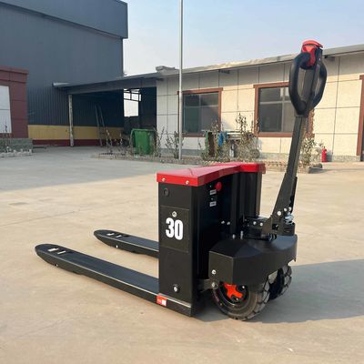 210Ah Battery Powered Motorised Pallet Truck Experience Smooth Material Handling