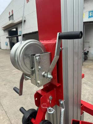 4-10m Corrosion Resistant Manual Telescopic Lift Aerospace Grade Aluminum Alloy Construction