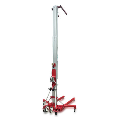 4-10m Corrosion Resistant Manual Telescopic Lift Aerospace Grade Aluminum Alloy Construction