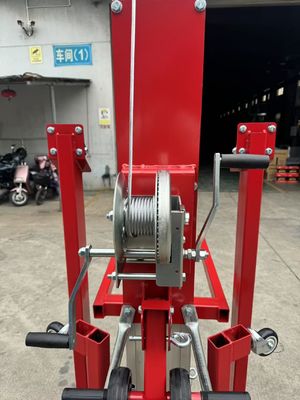 4-10m Corrosion Resistant Manual Telescopic Lift Aerospace Grade Aluminum Alloy Construction