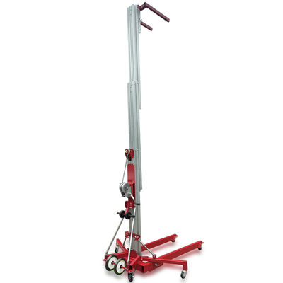 4-10m Corrosion Resistant Manual Telescopic Lift Aerospace Grade Aluminum Alloy Construction
