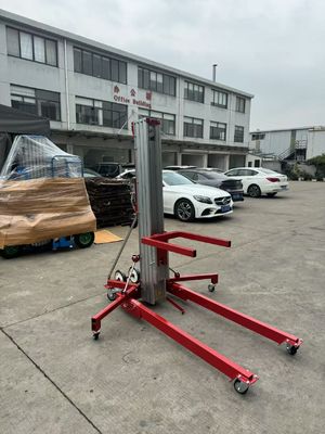 Manual Telescopic Aluminum Lift Ndash Lightweight Durable Elevation Tool For Temporary Workstations