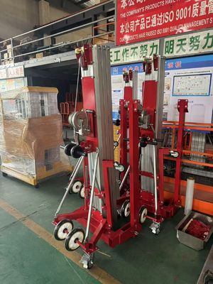 Manual Telescopic Aluminum Lift Ndash Lightweight Durable Elevation Tool For Temporary Workstations