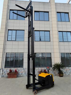 1.5 Ton Electric Reach Stacker Forklift with 3000-6000mm Lift Height