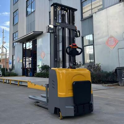 1.5 Ton Electric Pallet Stacker Forklift 1500kg Load 3500mm Height