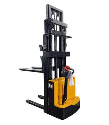 Electric Walkie Stacker 1500kg Load Capacity 1070mm Fork Length