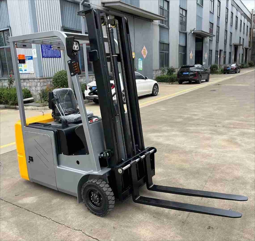 2 Tons 3 Meters 4.5 Meters 3 Wheel Electric Forklift With CE Certificate