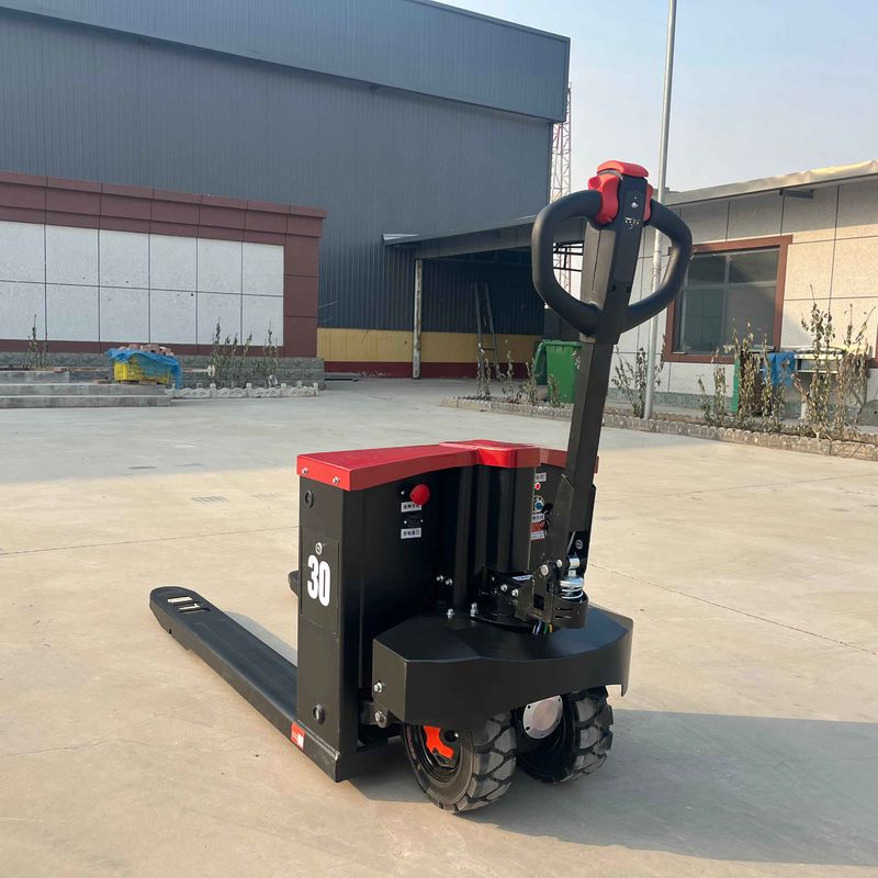 3 Ton Large Wheels Electric Pallet Truck For Balancing Pallet Jack