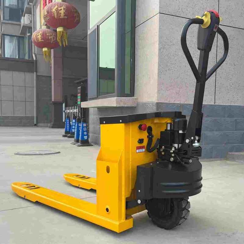 Upgrade Warehouse Electric Powered Pallet Truck For Smooth Material Handling