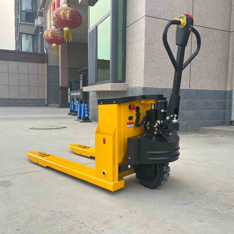 Upgrade Warehouse Electric Powered Pallet Truck For Smooth Material Handling