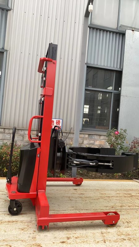 Custom Roll Handling Solutions Electric Semi Electric Stackers For Paper And Packaging Industries