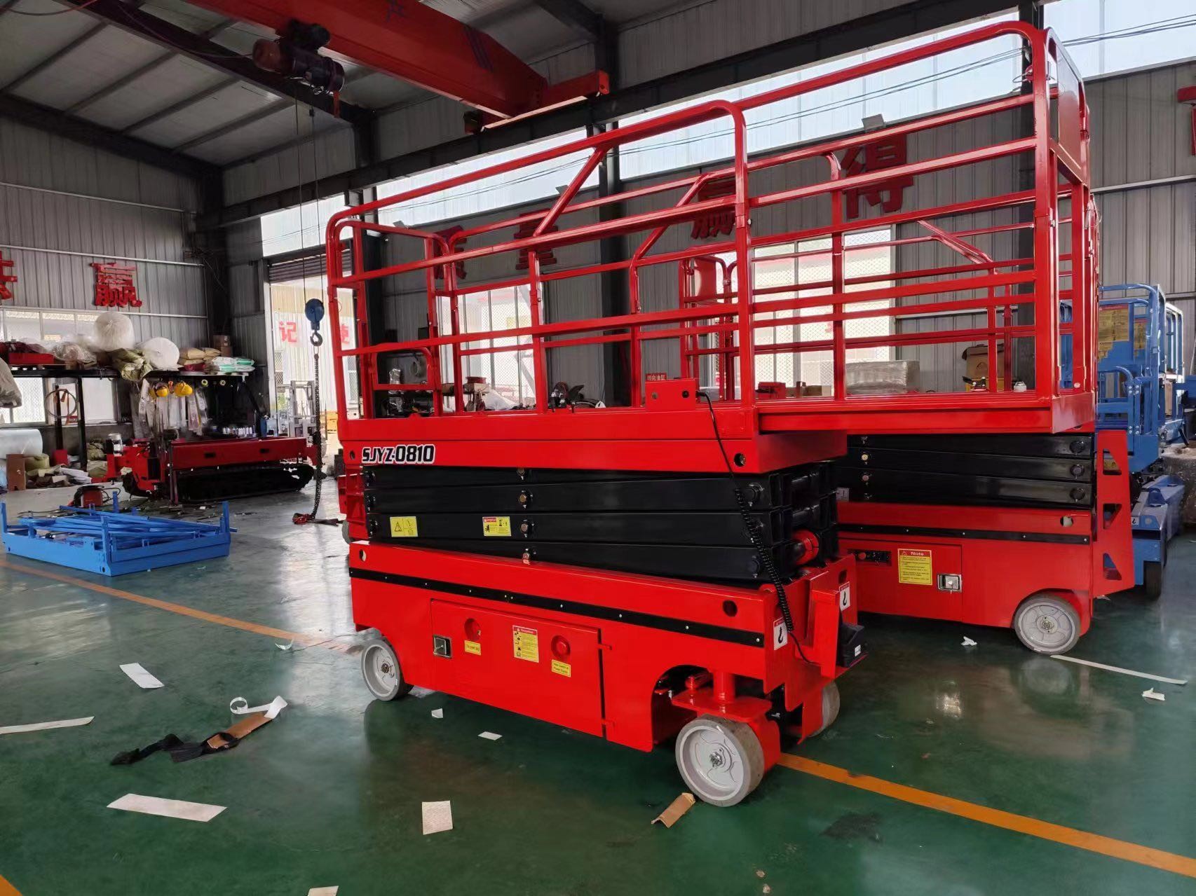 4m 6m 8m 10m 12m Hydraulic scissor lift Electric scissor lift Aerial work platform