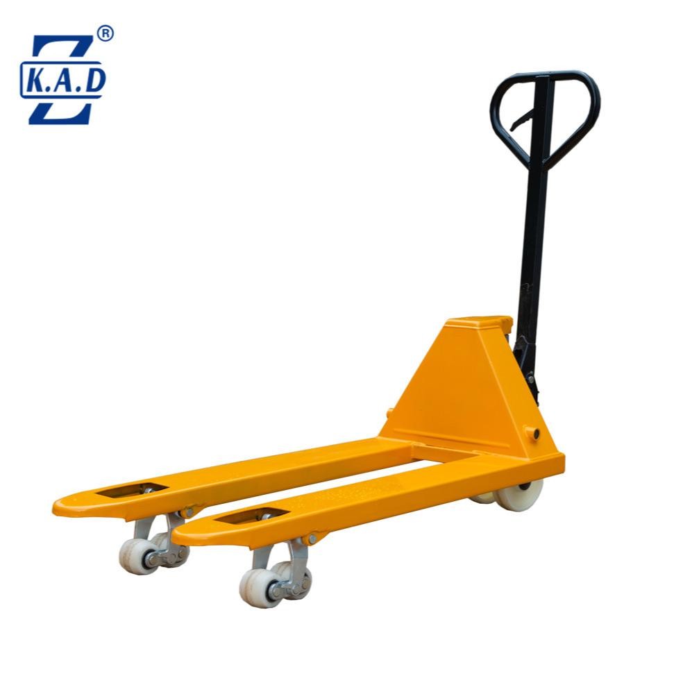 2 Ton 2.5 Ton 3 Ton Hydraulic Manual Pallet Truck Pallet Jack With PU Or Nylon Or Polyurethane Wheel