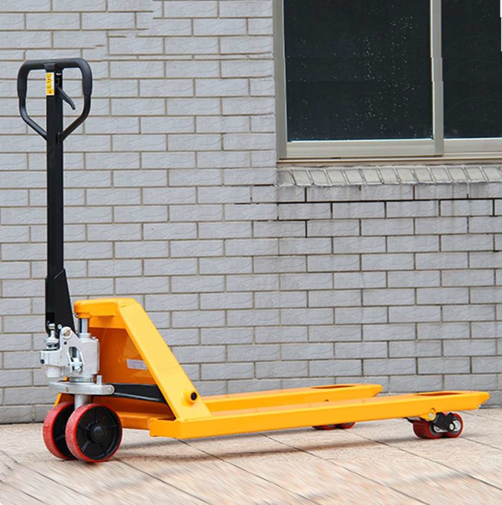 2 Ton 2.5 Ton 3 Ton Hydraulic Manual Pallet Truck Pallet Jack With PU Or Nylon Or Polyurethane Wheel
