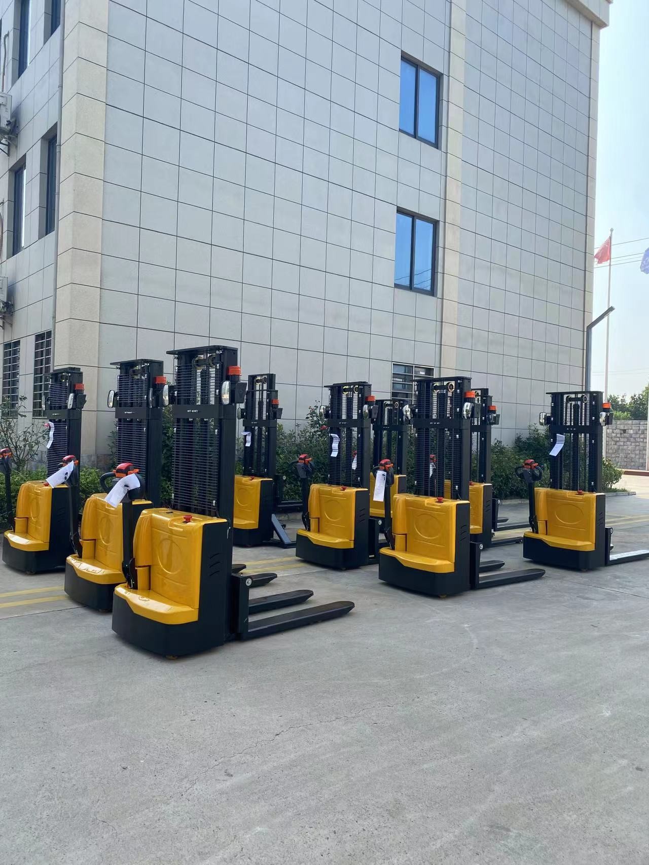 Frist Class Lifting Equipment Walkie Full Electric Lifting Stacker 1500kg 2000kg