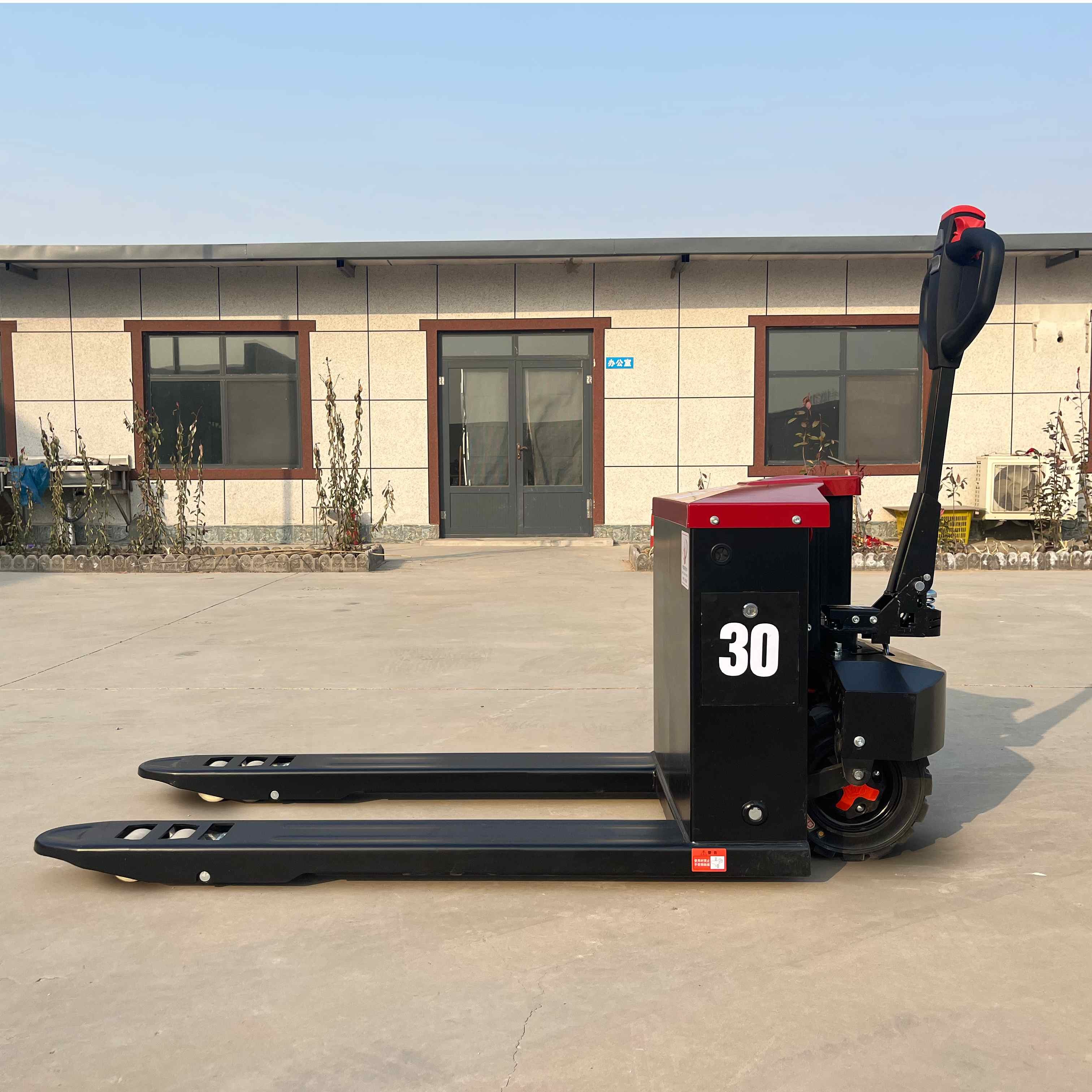 3 Ton Large Wheels Electric Pallet Truck For Balancing Pallet Jack
