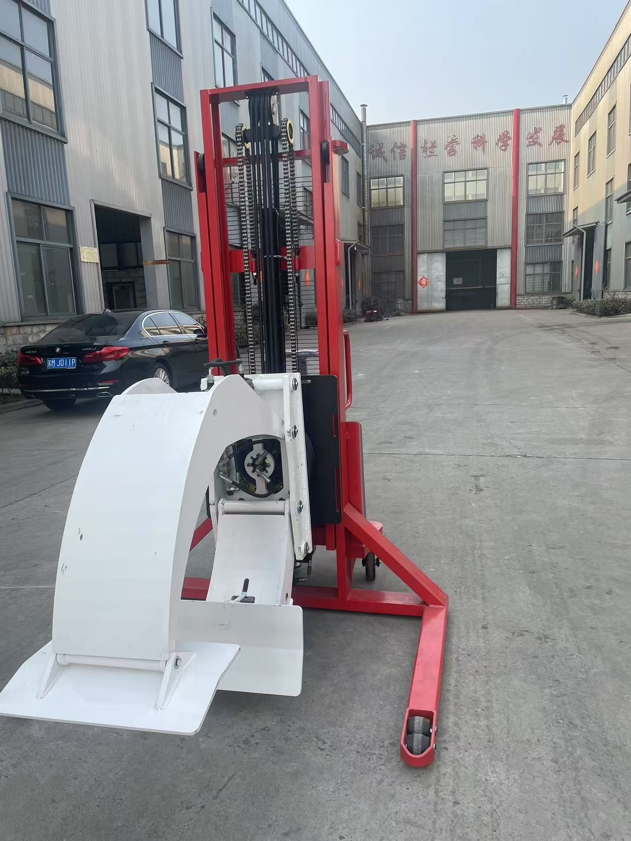 Electric Semi Electric Roll Stackers Tailored Solutions For Special Applications In Paper Packaging And Printing Industries